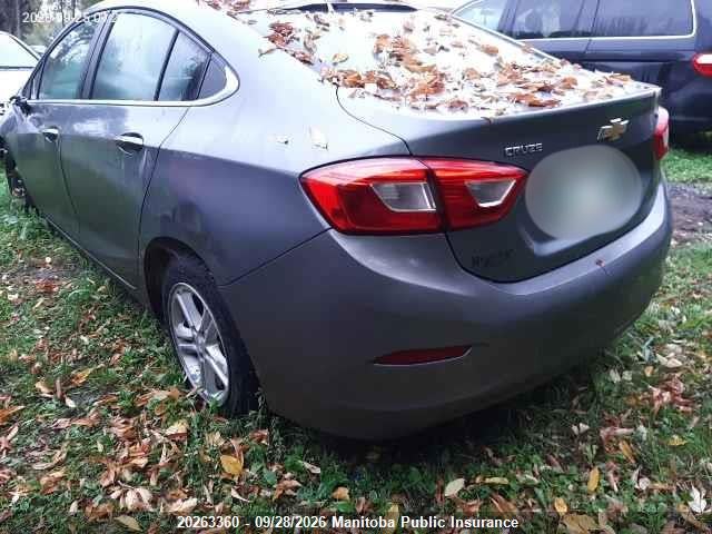 Продажа на аукционе авто 2018 Chevrolet Cruze Lt Turbo, vin: 1G1BE5SM4J7142361, номер лота: 20263360
