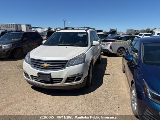 Chevrolet Traverse Ltz 2015 1GNKVJKD3FJ101575 Image 2