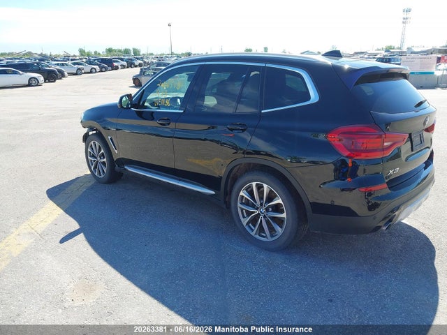 BMW X3 30i 2019 5UXTR9C55KLE11136 Image 3