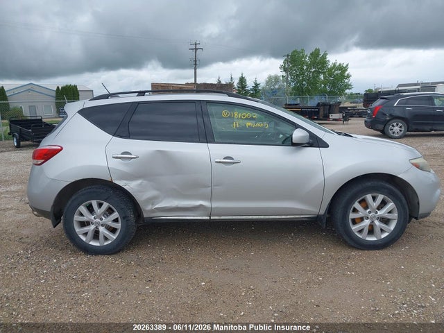 Продаж на аукціоні авто 2011 Nissan Murano Sl, vin: JN8AZ1MW3BW181002, номер лоту: 20263389