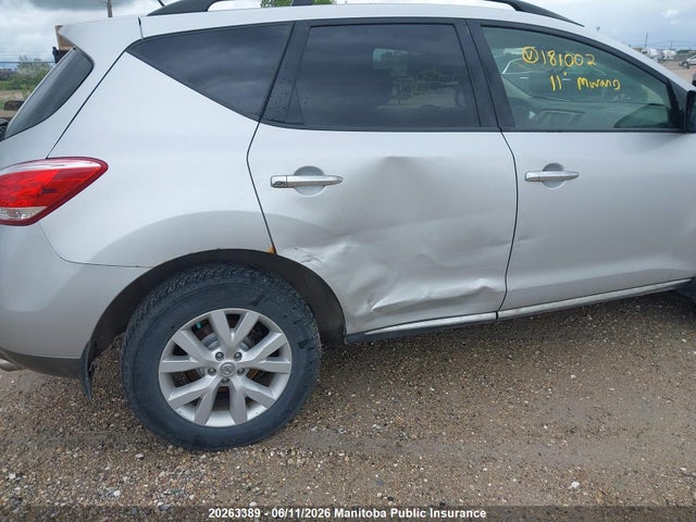 Продаж на аукціоні авто 2011 Nissan Murano Sl, vin: JN8AZ1MW3BW181002, номер лоту: 20263389