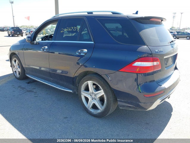 Mercedes Benz Ml350 2014 4JGDA5HB1EA283930 Image 3