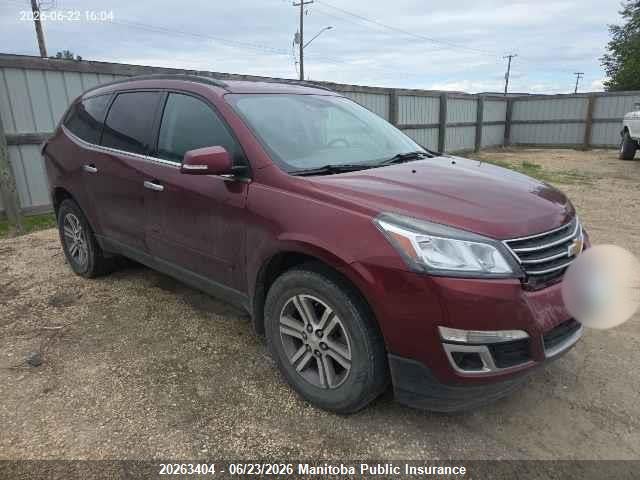 Chevrolet Traverse Lt 2017 1GNKRGKD1HJ330136 Image 1