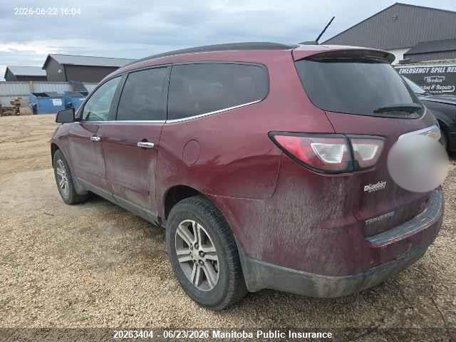 Chevrolet Traverse Lt 2017 1GNKRGKD1HJ330136 Image 3