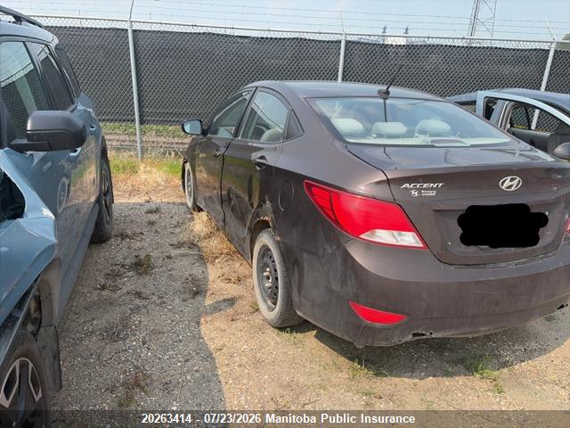 Hyundai ACCENT GL 2015 KMHCT4AE4FU854167 Image 3