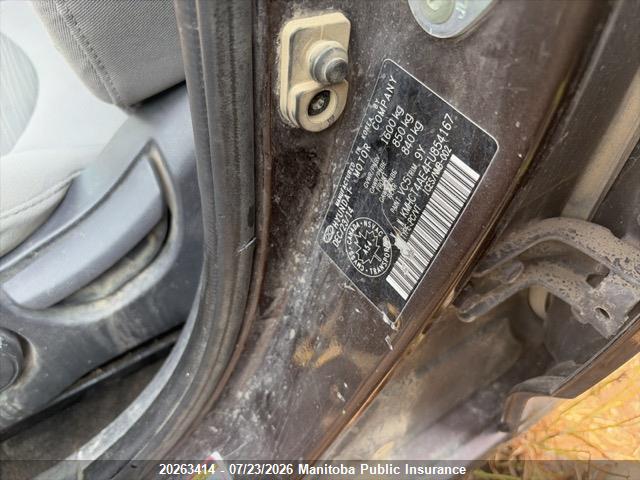 Hyundai ACCENT GL 2015 KMHCT4AE4FU854167 Image 9