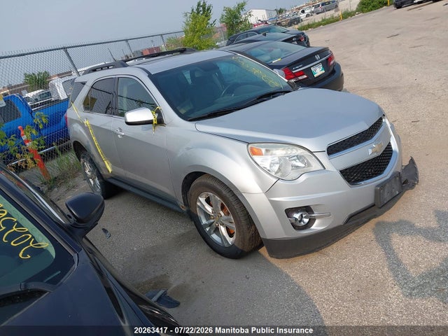 20263417 :رقم المزاد ، 2GNFLNE55C6198225 vin ، 2012 Chevrolet Equinox Lt V6 مزاد بيع