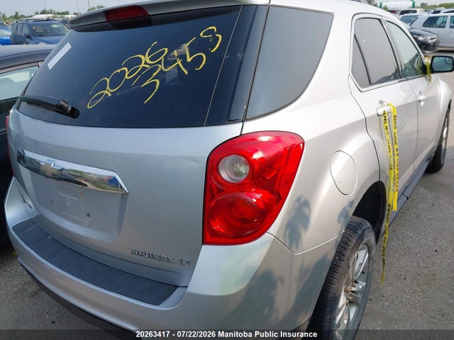 20263417 :رقم المزاد ، 2GNFLNE55C6198225 vin ، 2012 Chevrolet Equinox Lt V6 مزاد بيع