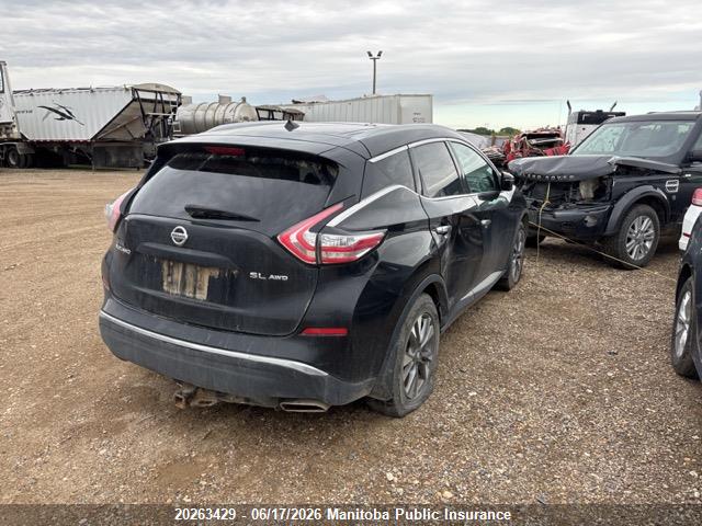 Aukcja sprzedaży 2016 Nissan Murano Sl, vin: 5N1AZ2MH8GN113919, numer aukcji: 20263429