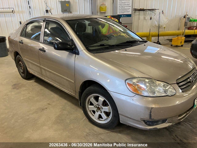 2004 Toyota Corolla Ce მანქანა იყიდება აუქციონზე, vin: 2T1BR32E84C803658, აუქციონის ნომერი: 20263436