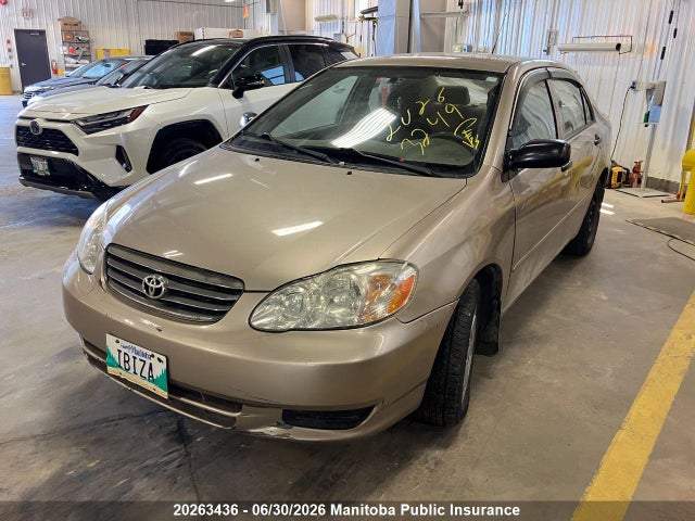 20263436 :رقم المزاد ، 2T1BR32E84C803658 vin ، 2004 Toyota Corolla Ce مزاد بيع