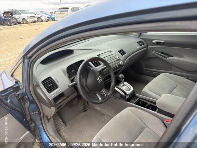 2008 Honda Civic Lx მანქანა იყიდება აუქციონზე, vin: 2HGFA165X8H024783, აუქციონის ნომერი: 20263506