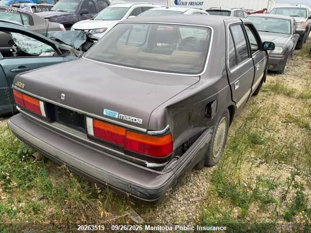 20263519 :رقم المزاد ، JM1HC2215K0203335 vin ، 1989 Mazda 929 مزاد بيع