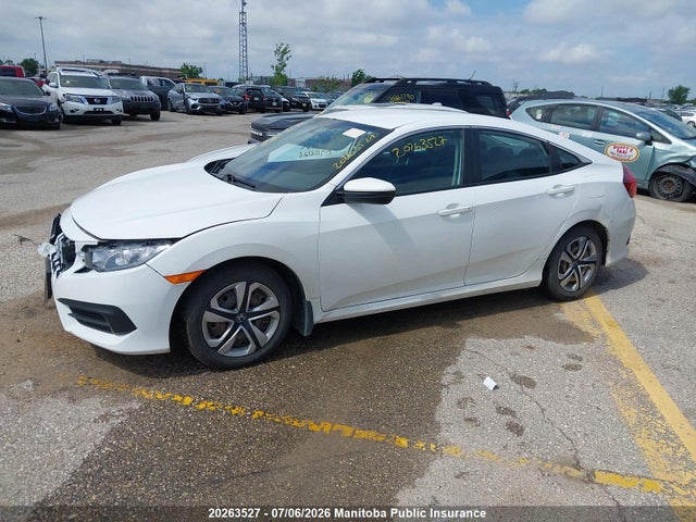 2016 Honda Civic Lx მანქანა იყიდება აუქციონზე, vin: 2HGFC2F5XGH009263, აუქციონის ნომერი: 20263527