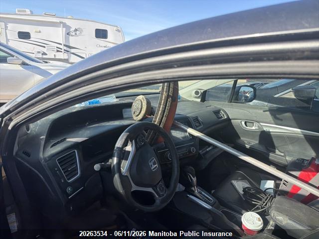 20263534 :رقم المزاد ، 2HGFB2F70DH000992 vin ، 2013 Honda Civic Touring مزاد بيع