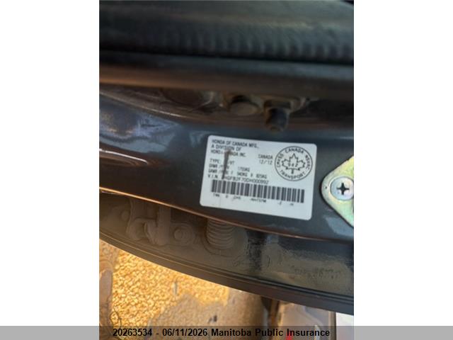 20263534 :رقم المزاد ، 2HGFB2F70DH000992 vin ، 2013 Honda Civic Touring مزاد بيع
