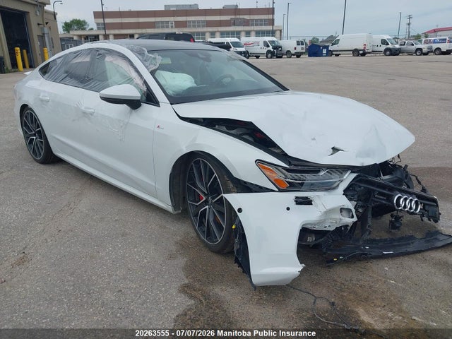 20263555 :رقم المزاد ، WAUV2AF25KN017653 vin ، 2019 Audi A7 Technik 3.0 Tfsi Quattro مزاد بيع