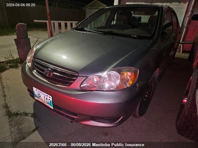 20263566 :رقم المزاد ، 2T1BR32E23C700606 vin ، 2003 Toyota Corolla Ce مزاد بيع