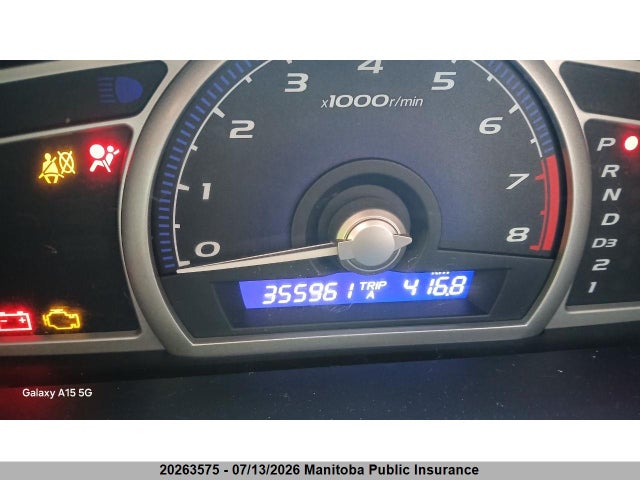 Продажа на аукционе авто 2006 Honda Civic Dx-g, vin: 2HGFA16306H004635, номер лота: 20263575