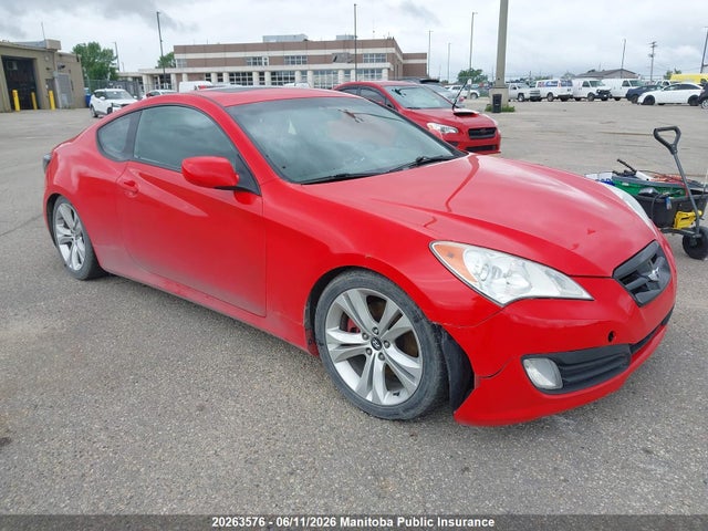 2010 Hyundai Genesis 2.0t მანქანა იყიდება აუქციონზე, vin: KMHHT6KD5AU030842, აუქციონის ნომერი: 20263576