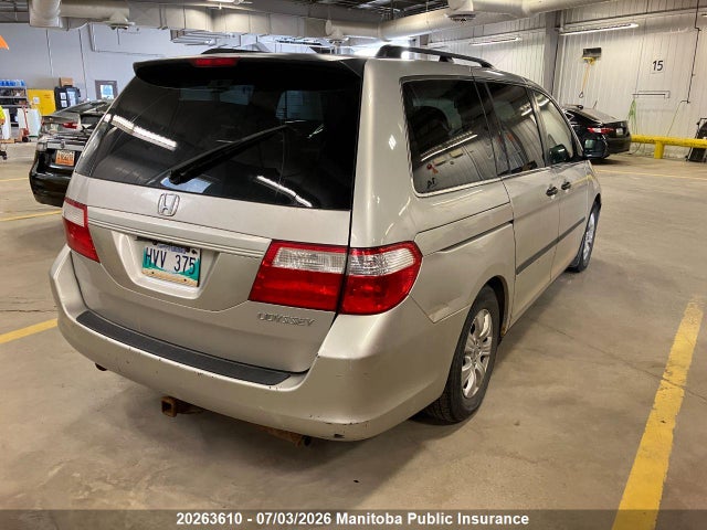 Продаж на аукціоні авто 2005 Honda Odyssey Ex, vin: 5FNRL38275B511381, номер лоту: 20263610
