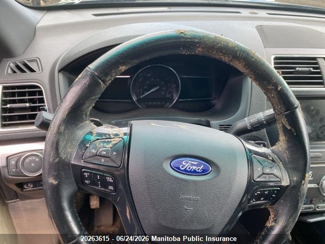 20263615 :رقم المزاد ، 1FM5K8GT2HGA38620 vin ، 2017 Ford Explorer Platinum Ecoboost مزاد بيع