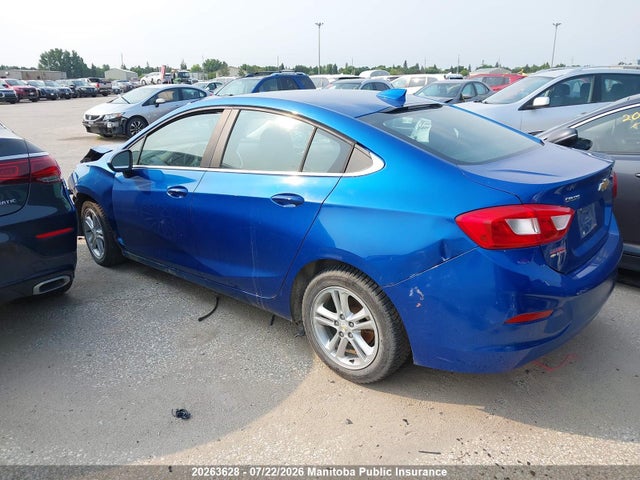 Продажа на аукционе авто 2016 Chevrolet Cruze Lt Turbo, vin: 3G1BE5SM5GS597374, номер лота: 20263628