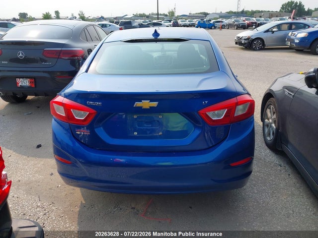 Продажа на аукционе авто 2016 Chevrolet Cruze Lt Turbo, vin: 3G1BE5SM5GS597374, номер лота: 20263628