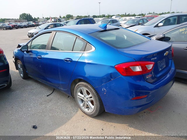 Продажа на аукционе авто 2016 Chevrolet Cruze Lt Turbo, vin: 3G1BE5SM5GS597374, номер лота: 20263628