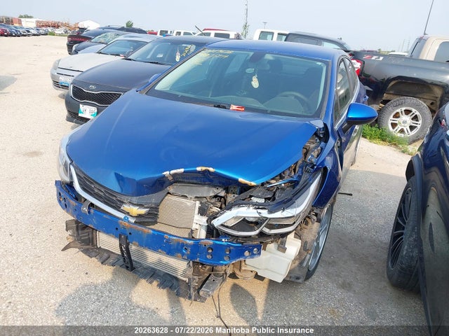 Продажа на аукционе авто 2016 Chevrolet Cruze Lt Turbo, vin: 3G1BE5SM5GS597374, номер лота: 20263628