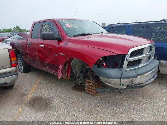 Продаж на аукціоні авто 2009 Dodge Ram 1500 St Quad Cab, vin: 1D3HV18T79S824143, номер лоту: 20263637