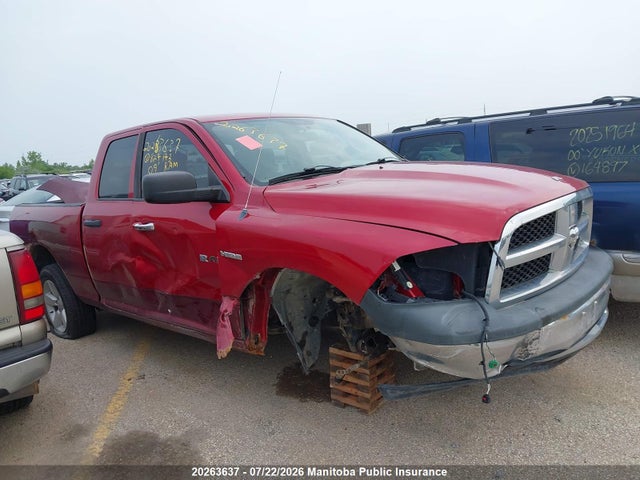 Продаж на аукціоні авто 2009 Dodge Ram 1500 St Quad Cab, vin: 1D3HV18T79S824143, номер лоту: 20263637