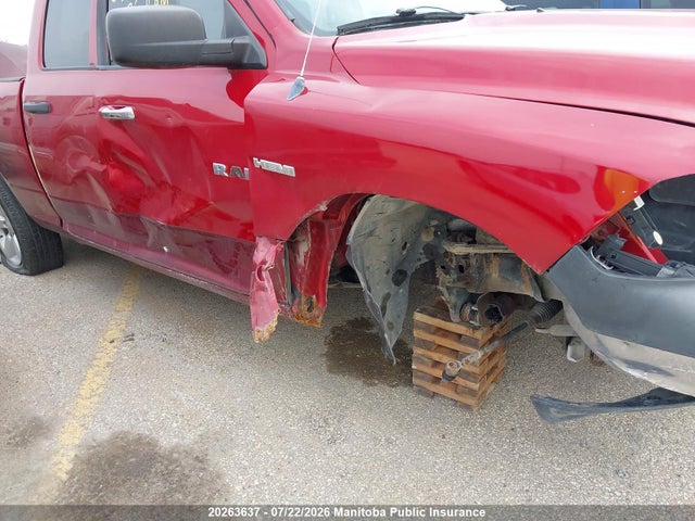 Продаж на аукціоні авто 2009 Dodge Ram 1500 St Quad Cab, vin: 1D3HV18T79S824143, номер лоту: 20263637
