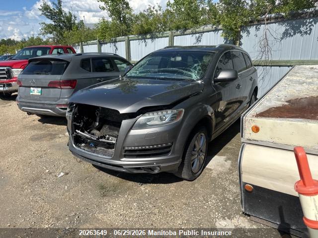 20263649 :رقم المزاد ، WA1VGCFE8DD001136 vin ، 2013 Audi Q7 V6 مزاد بيع