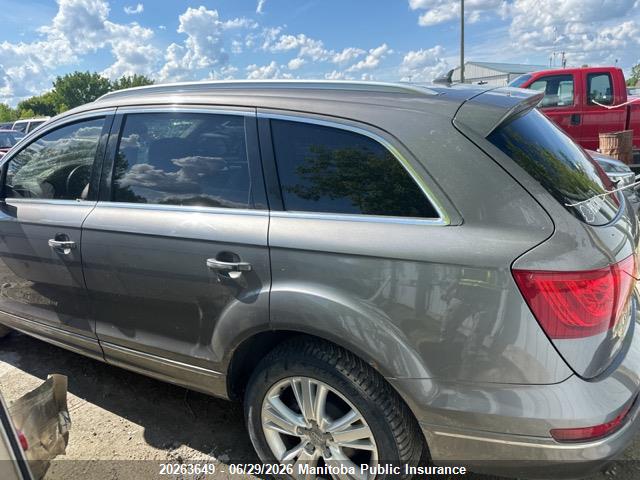 20263649 :رقم المزاد ، WA1VGCFE8DD001136 vin ، 2013 Audi Q7 V6 مزاد بيع