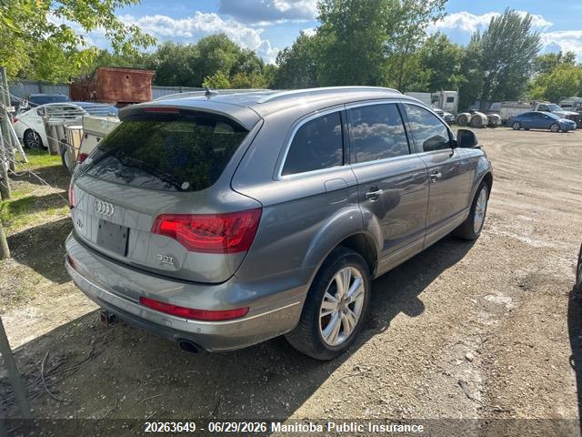 20263649 :رقم المزاد ، WA1VGCFE8DD001136 vin ، 2013 Audi Q7 V6 مزاد بيع