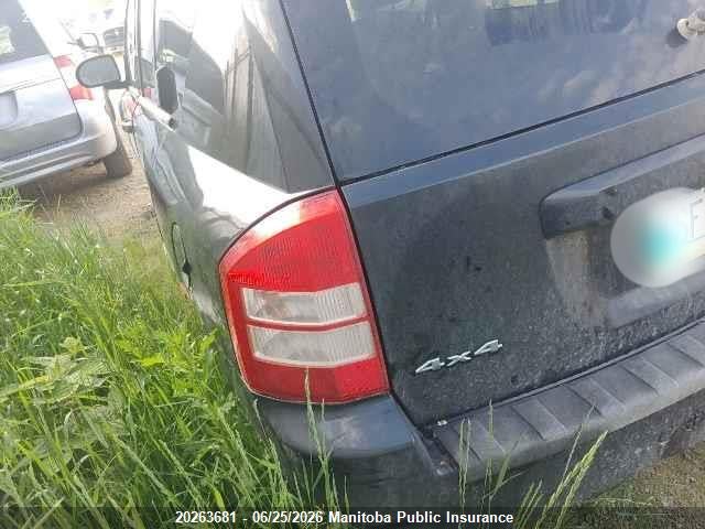 20263681 :رقم المزاد ، 1J8FF47W08D618927 vin ، 2008 Jeep Compass North مزاد بيع