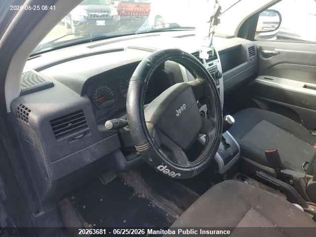 20263681 :رقم المزاد ، 1J8FF47W08D618927 vin ، 2008 Jeep Compass North مزاد بيع