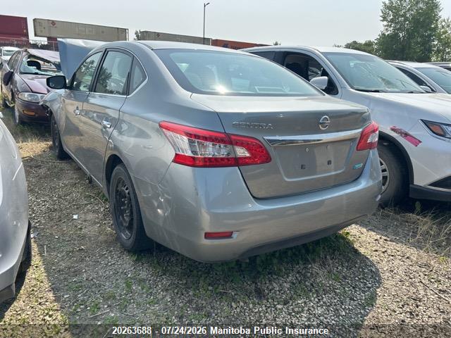 Продажа на аукционе авто 2013 Nissan Sentra 1.8 S, vin: 3N1AB7AP3DL635938, номер лота: 20263688
