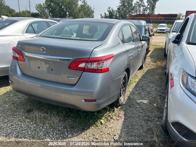 Продажа на аукционе авто 2013 Nissan Sentra 1.8 S, vin: 3N1AB7AP3DL635938, номер лота: 20263688