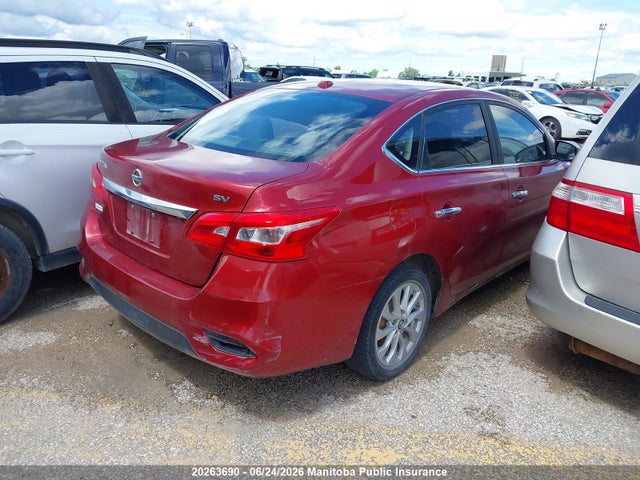 20263690 :رقم المزاد ، 3N1AB7AP9GL670195 vin ، 2016 Nissan Sentra 1.8 S مزاد بيع