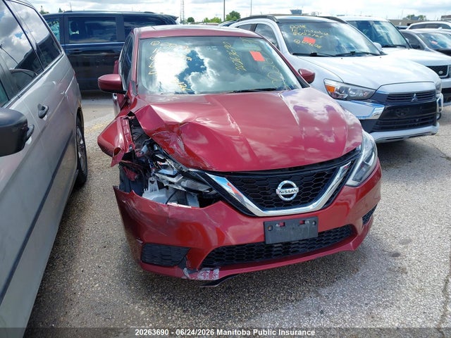 20263690 :رقم المزاد ، 3N1AB7AP9GL670195 vin ، 2016 Nissan Sentra 1.8 S مزاد بيع