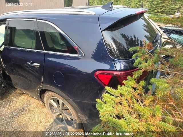 20263695 :رقم المزاد ، 5XYPHDA59KG528108 vin ، 2019 Kia Sorento Ex V6 مزاد بيع