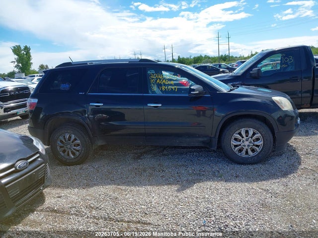 Aukcja sprzedaży 2010 Gmc Acadia Slt, vin: 1GKLVMED7AJ184547, numer aukcji: 20263705
