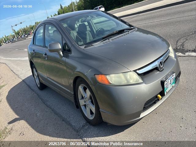 2008 Honda Civic Lx მანქანა იყიდება აუქციონზე, vin: 2HGFA16518H114842, აუქციონის ნომერი: 20263706