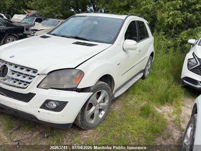 20263741 :رقم المزاد ، 4JGBB2FBXAA578279 vin ، 2010 Mercedes-benz Ml 350 Bluetec 4matic مزاد بيع
