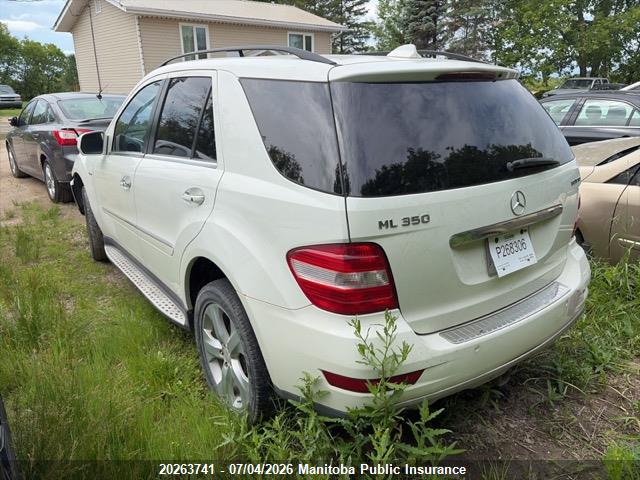 20263741 :رقم المزاد ، 4JGBB2FBXAA578279 vin ، 2010 Mercedes-benz Ml 350 Bluetec 4matic مزاد بيع