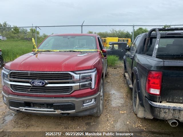 Ford F150 King Ranch Supercrew 2026 1FTFW6L87TFA86650 Image 1