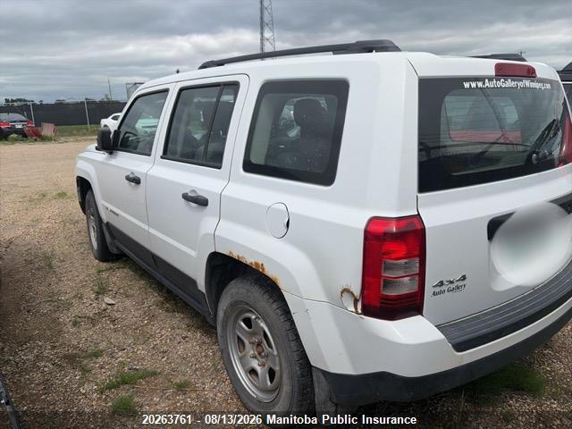 Продаж на аукціоні авто 2016 Jeep Patriot Sport, vin: 1C4NJRAB2GD798415, номер лоту: 20263761