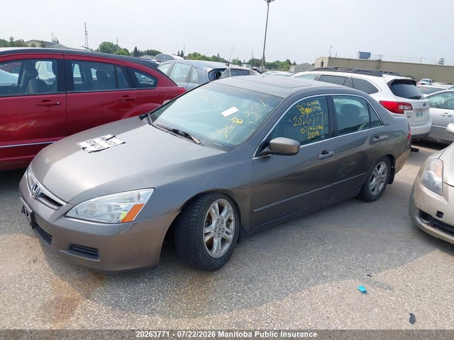 2006 Honda Accord Ex-l მანქანა იყიდება აუქციონზე, vin: 1HGCM55816A800095, აუქციონის ნომერი: 20263771